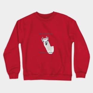 Only Drama Llama Crewneck Sweatshirt